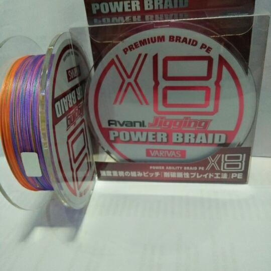 Senar pe varivas power braid X8 3 - 300m (TERBAIK) (TERBARU) (TERMURAH)