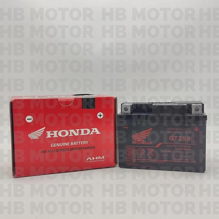 AKI GTZ5S AKI HONDA BEAT KARISMA SUPRA X 125 REVO FI/ABS AKI GS ORIGINAL