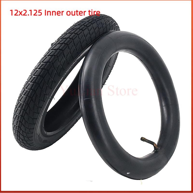 12 inch 12x2.125 inner outer tires bicycle scooter baby stroller tires inner Tube outer tires 12 x 2
