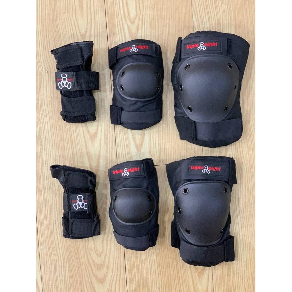 Deker Sepatu Roda Dewasa Dmore Black List Red