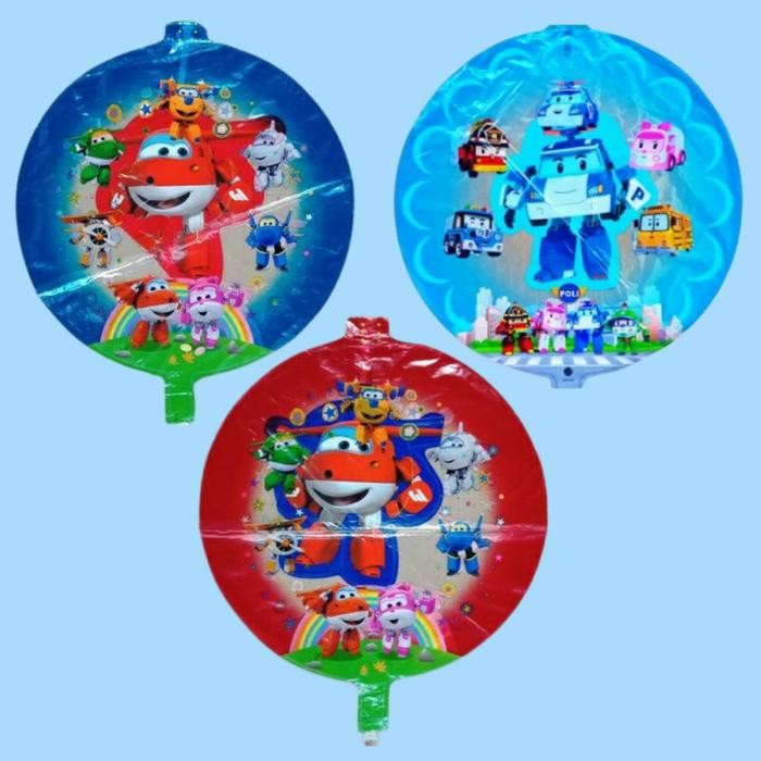 ISI DOBEL POLI (BALON GAS/ BALON TERBANG/ BALON KARAKTER)