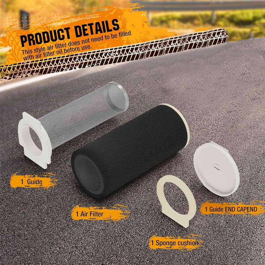 1Uy-14468-00 Atv Air Filter Replacement For Yamaha Wolverine 350 Yfm350Fx 4X4 1995-2005 Motorcycle