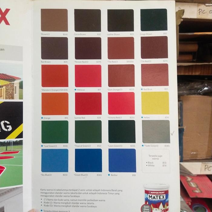 Cat Genteng Matex Nippon