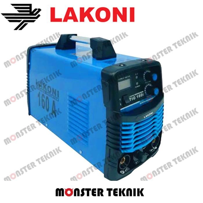 Mantab Mesin Las Lakoni Tig-160 I Travo Las Tig 160 A Argon Inverter Tig160I Terlariss 