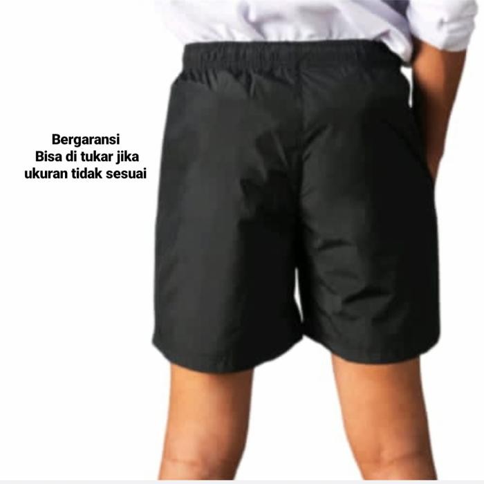 RunRun- Celana Pendek Olahraga Parasut Kolor Sport Resleting Running