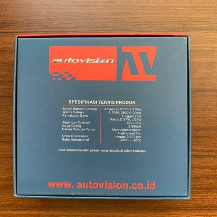 Lampu LED Autovision Xand H27 27 Watt Citrus Bohlam LED H27 Mobil