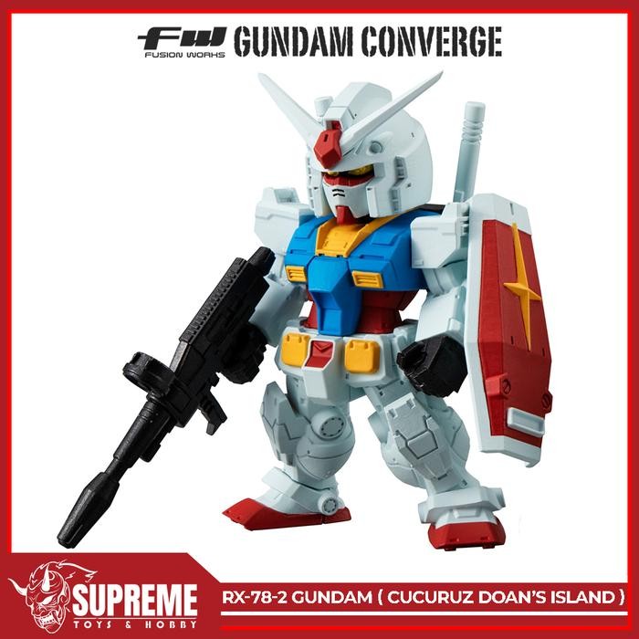 q9v5- Fw Gundam Converge #26 # 26 - Rx-78-2 Gundam ( Cucuruz Doan Doan'S Island Ver. )