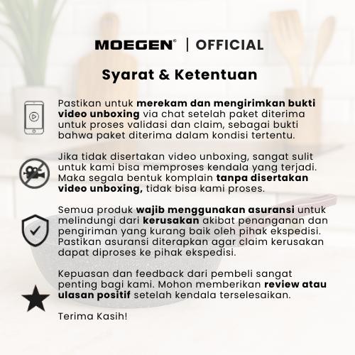 wok pan moegen type Z / panci penggorengan Original
