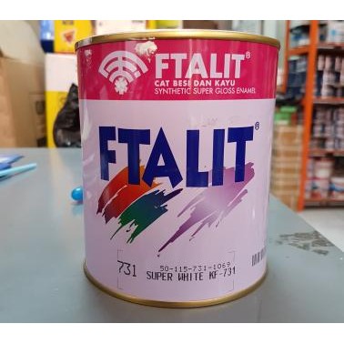 CAT MINYAK FTALIT 731 SUPER WHITE 1 KG