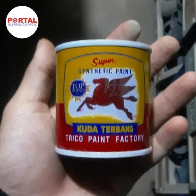 Cat Minyak Kuda Terbang Cat Kayu Besi Plastik Logam Aluminium Tembaga Body Motor Mobil Pagar Rumah