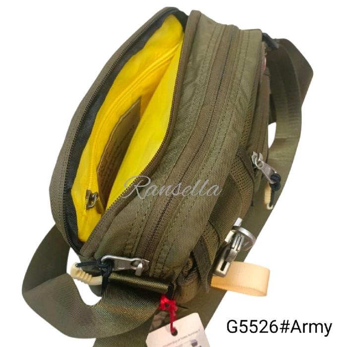 Tas slingbag selempang Pria wanita Tough Warrior 5526 Kualitas Import crossbody bag