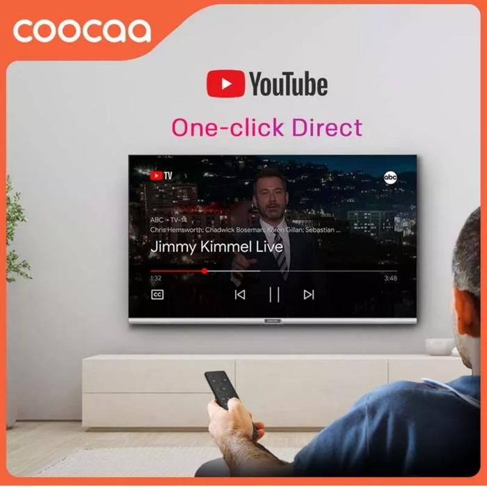 SmartSh0p- Tv Coocaa 32 Inch Digital Smart Tv 32S32U Garansi Resmi Televisi