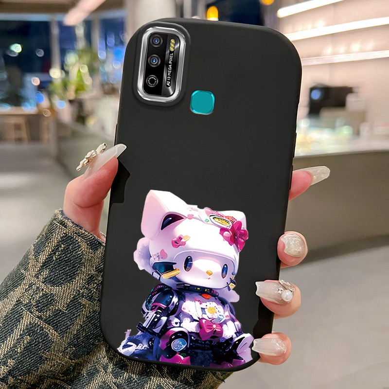 Casing Hp Untuk Infinix Hot 9 Play Hot 10 Play Hot 11 Play Hot 11s NFC Case Casing Kartun Mesin HP K