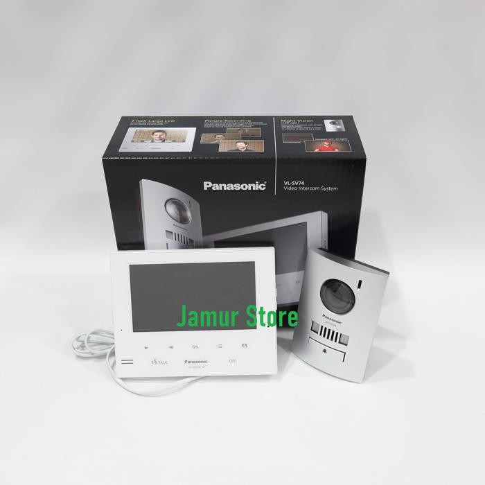 Video Door Phone Panasonic Vlsv71 - Putih