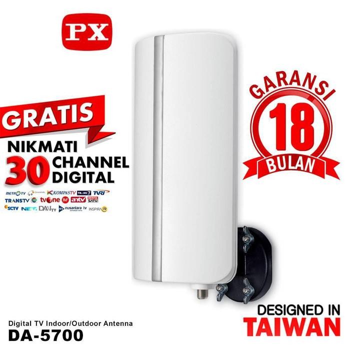 TERBARU PX Antena Digital Tv Indoor / Outdoor - PX DA-5700