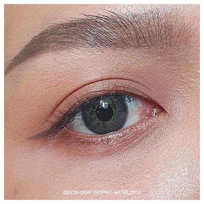 Softlens Birkin Gray Kittykawaii [Mikhaylovesho #Gratisongkir