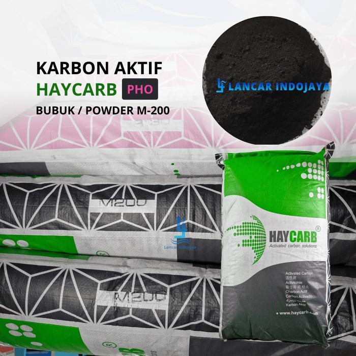 BEST SELLER Karbon Aktif Haycarb PHO M200 Powder (bubuk) iodine 1100 1150 mg/g