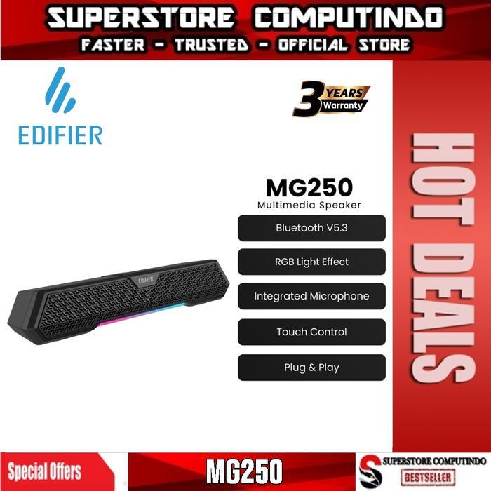 EDIFIER MG250 Multimedia Speaker Soundbar Bluetooth with RGB Light Effects