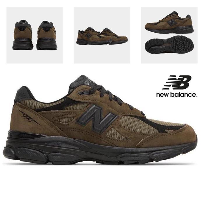 Promo Sepatu Nb New Balance 990 V3 Brown Terlaris