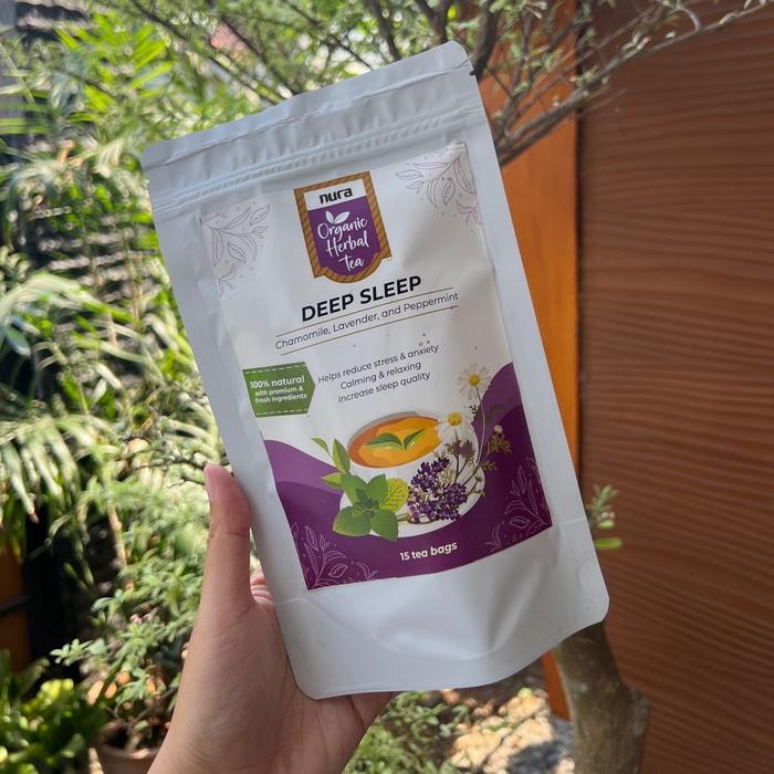 Recomended Nura Deep Sleep Tea - Teh Chamomile Lavender Peppermint Terbaruu
