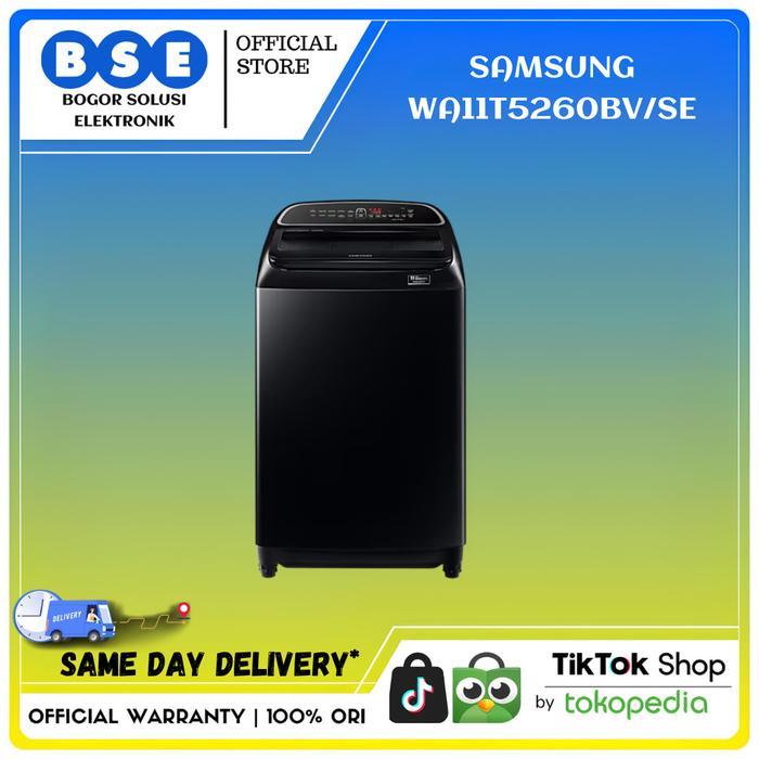 Sale Samsung Wa11T5260Bv/Se Wa11 Top Load Wobble Technology 11 Kg