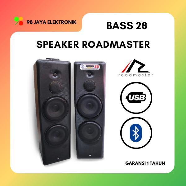 SPEAKER AKTIF ROADMASTER BASS 28 - HITAM
