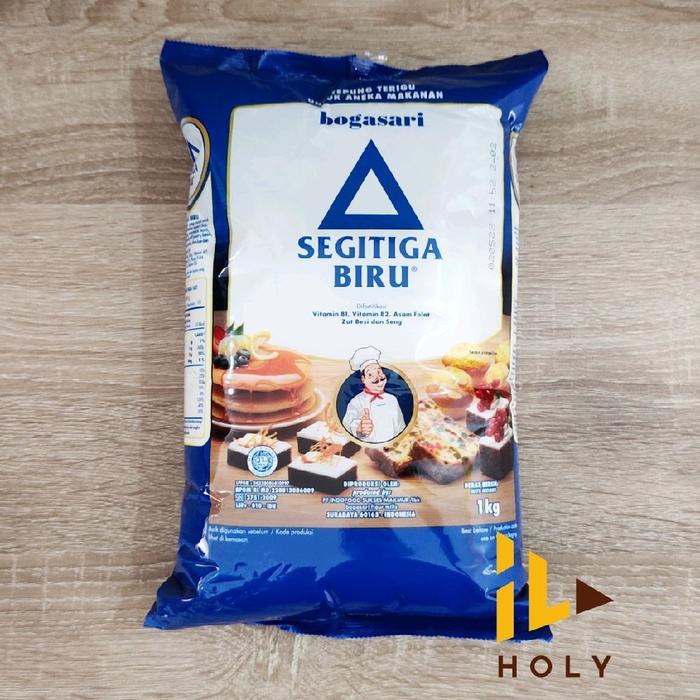 Tepung Terigu Segitiga Biru PREMIUM (1kg) / Tepung Segitiga Biru Premium