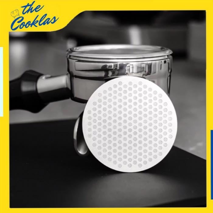 Puck Screen Double Layer Portafilter Shower Screen Stainless Steel