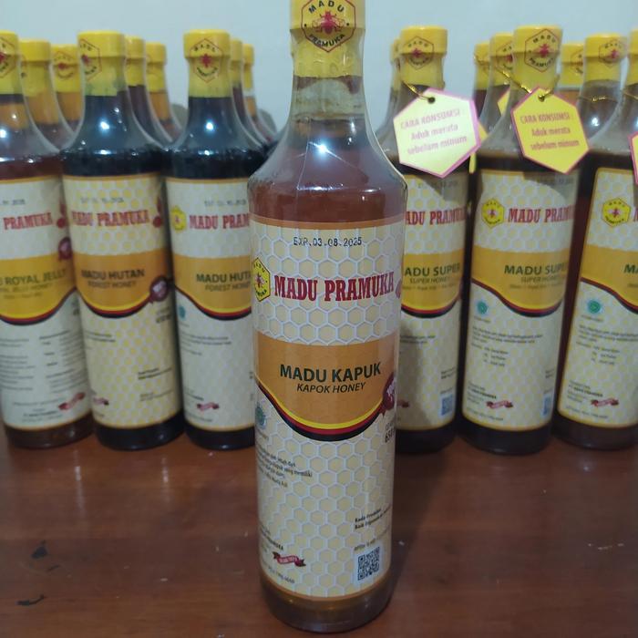 Madu Pramuka kapuk 650 ml / madu kapuk pramuka 650ml / madu kapuk 650