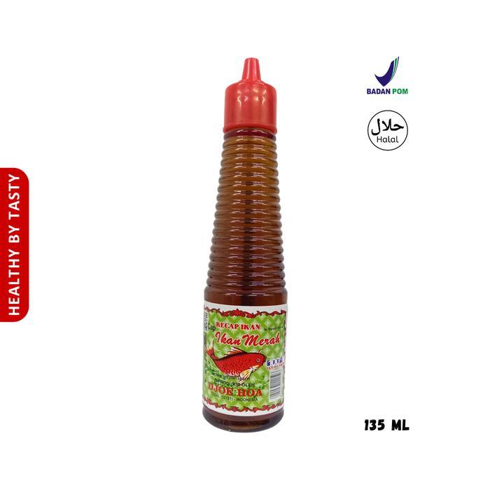 NEW Kecap Ikan Djoe Hoa Kecap Ikan Cap Ikan Merah HALAL 135ml