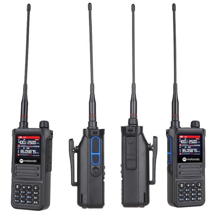 WALKIE TALKIE HT MOTOROLA GP368 PLUS 15W, JANGKAUAN HINGGA 20 KM, TAHAN AIR IP54, BATERAI 6800MAH,