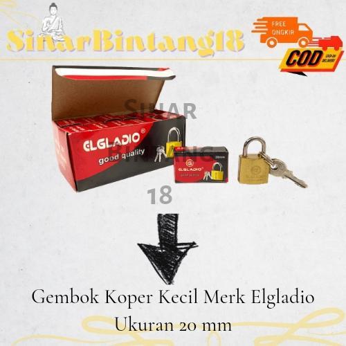 Gembok Koper Kecil Ukuran 20mm
