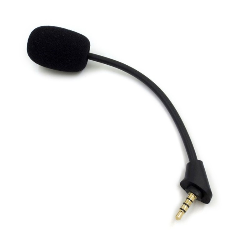 Microphone Replacement for HyperX Cloud Alpha Wireless Gaming Headset, Detachable Mic Boom with LED