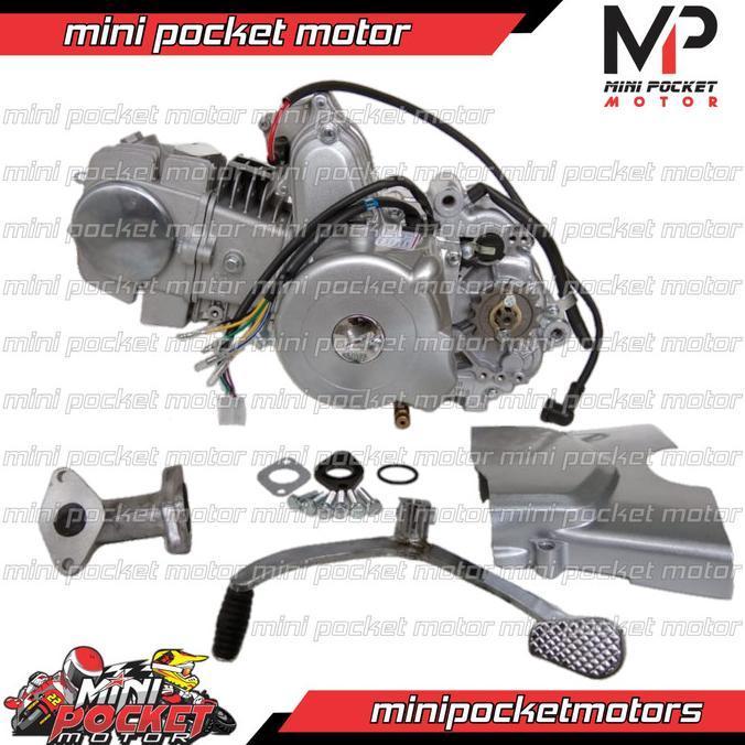 Mesin ATV 125cc Maju & Mundur 3 + 1 Engine ATV 125cc 4Tak Limited