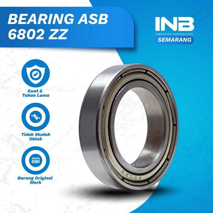LAKER BEARING ASB 6802 ZZ BEARING LAKER CONROD ARM VIXION UNITRACK VIXION OLD INB SEMARANG