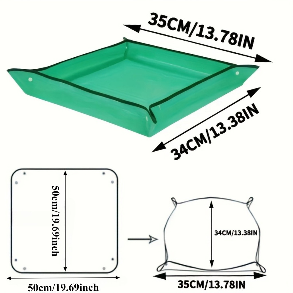 5pcs Cat Litter Box, Foldable Waterproof Large Travel Litter Box for Car Airplane Van Camping Hotel