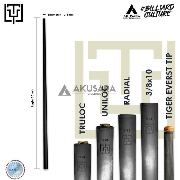 Shaft Fury TY Shaft Carbon Diameter 12.5 New Low Deflection Shaft