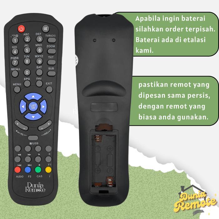 NEW Remot Remote Receiver Parabola Matrix Garuda CAS MPEG-4 / Nex Parabola Mola Matrix Burger S2