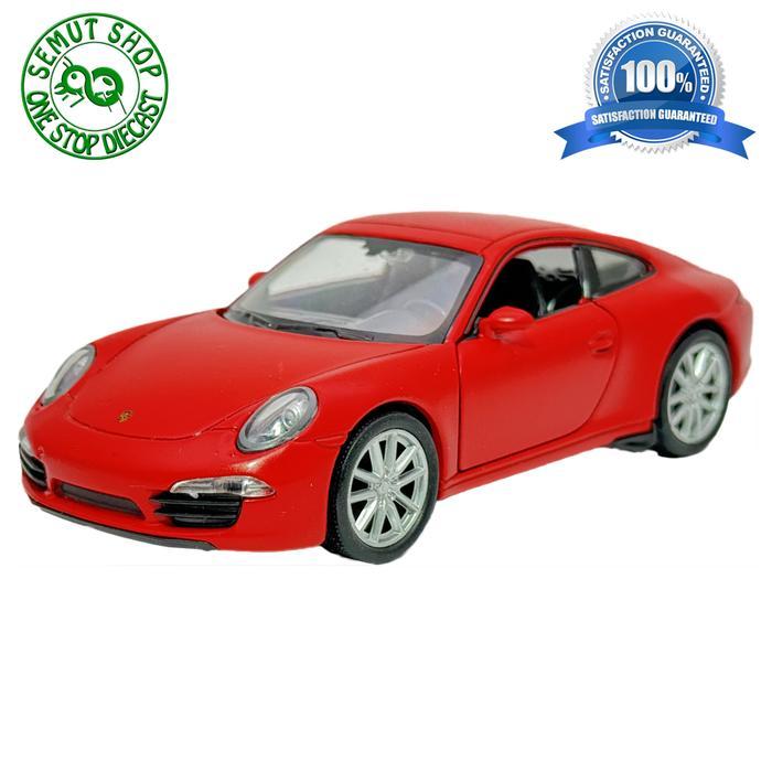 Welly Nex Porsche 911 Carrera S Miniatur Diecast Mobil Sport Porsche Terbaru 