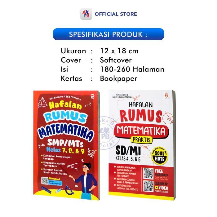 Buku us Matematika SD SMP / Hafalan us Matematika SD Dan SMP / KAH MEDIA UTAMA