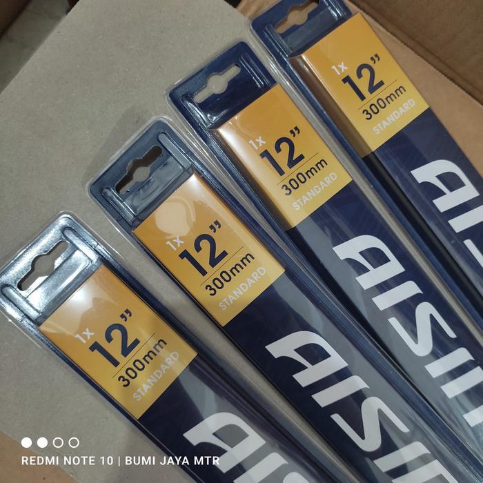 TERLARIS WIPER 12 INCH AISIN HARGA SATUAN READY