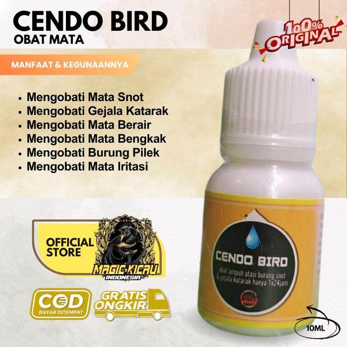 Cendo Bird Obat Burung Sakit Mata Mengobati Dan Mencegah Katarak Berlendir Berair Mata Snot Ampuh