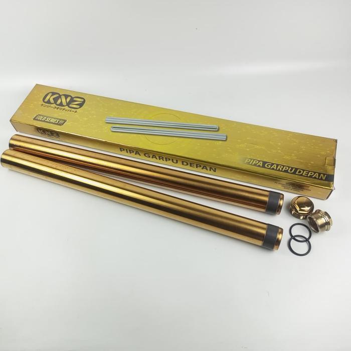 As Shock Depan Gold Yamaha Byson Panjang 57Cm Diameter As 41Mm (45P) Drat Front Pipe Shok Sok Knz