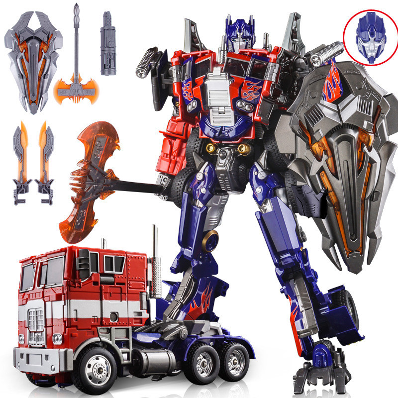 NEW Transformation M-01 Commander Dark Version Golden Optimus Prime Action Figure Model Alloy Robot