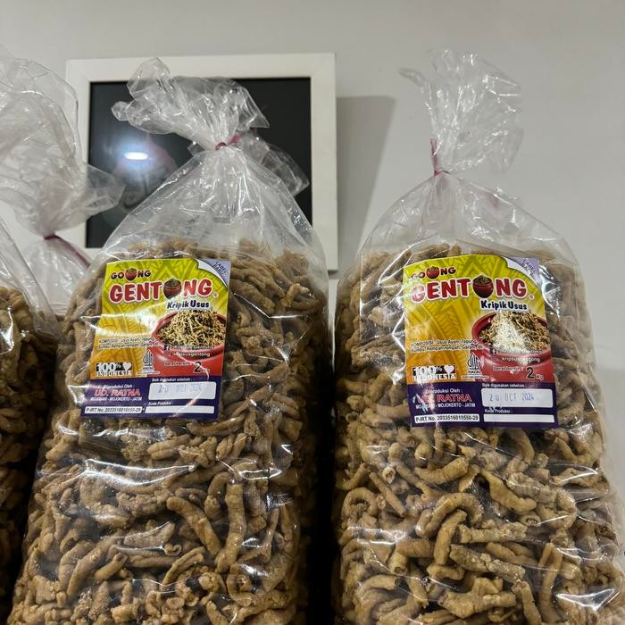 

KRIPIK USUS ASLI CAP GENTONG 2KG
