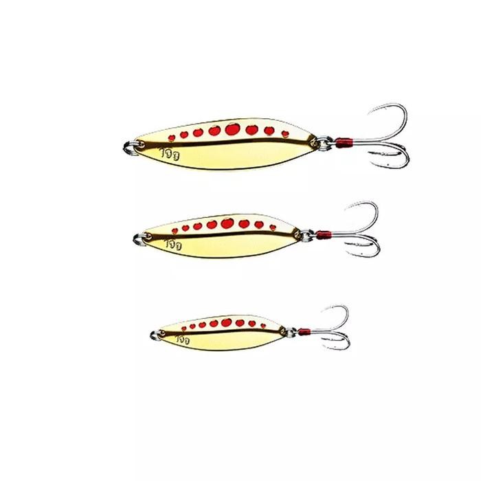 Spoon Lure Umpan Pancing 15g/20g/25g Gold & Silver