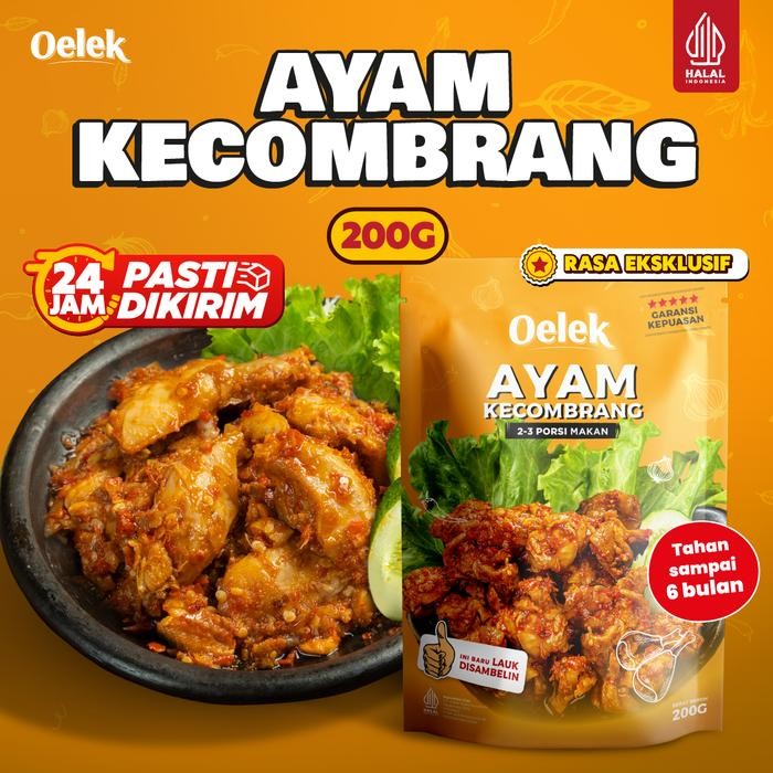 

ASLI Makanan Lauk Siap Saji Oelek Ayam Kecombrang Ukuran Besar 200 Gram READY STOCK