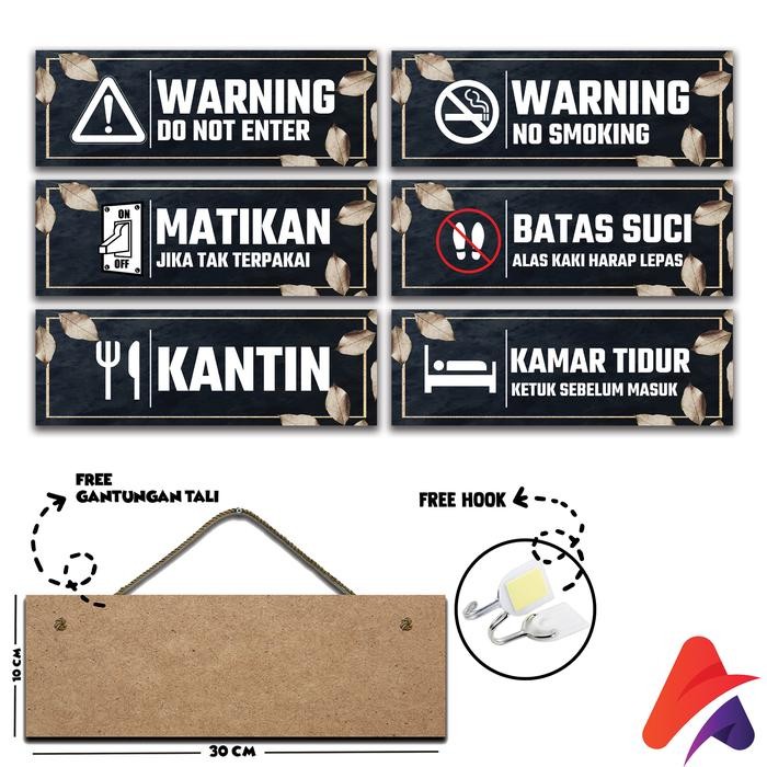 HIASAN DINDING GANTUNG PINTU TULISAN MOTIF DAUN PAJANGAN PINTU KAMAR HIASAN DINDING KAMAR RUMAH