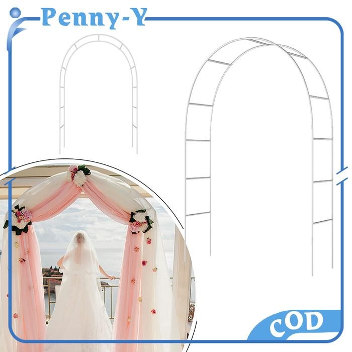 Lingkar Pergola Dekorasi 2,4m X 1,4m Pergola Besi Dekorasi Wedding