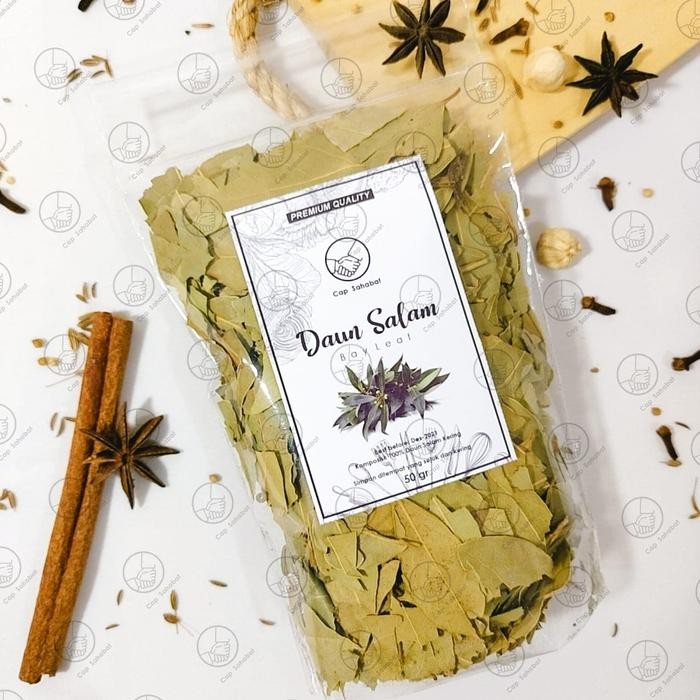 

Premium 50gr Daun Salam / Bay Leaves / Salam Kering / Rempah / JSR 100%